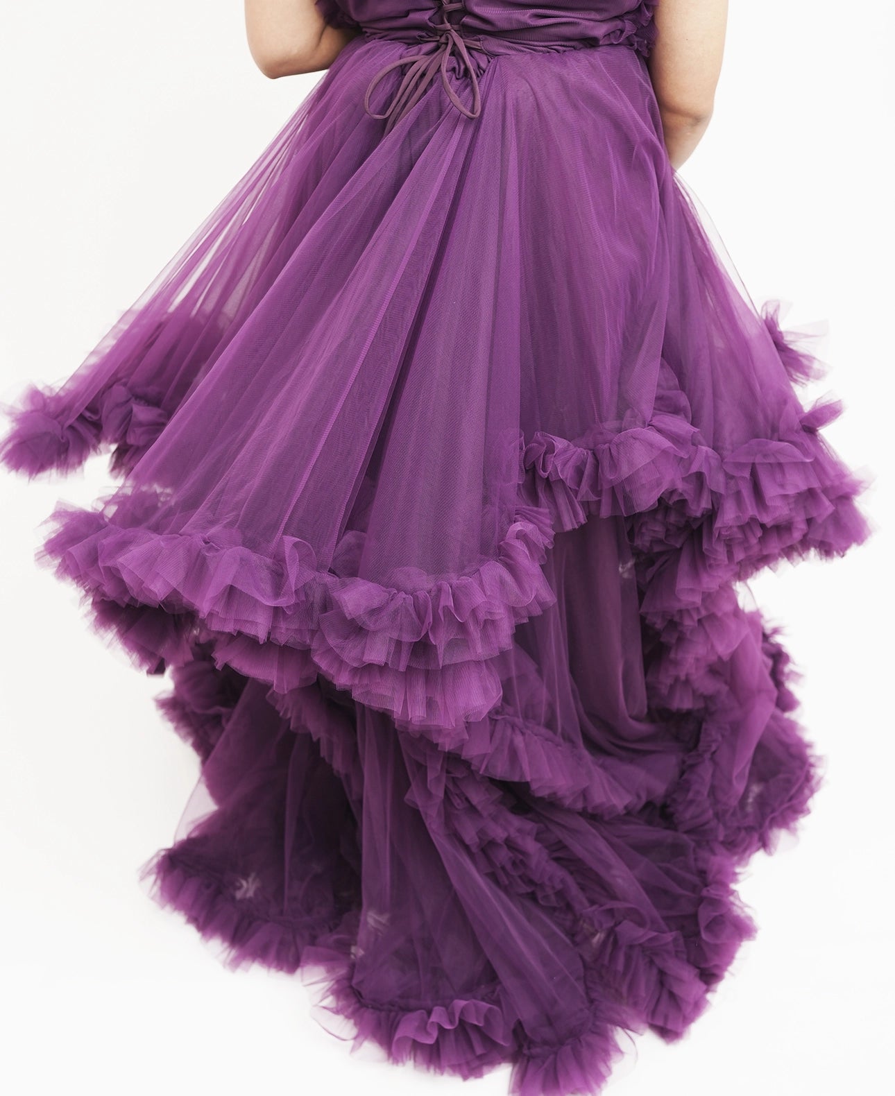 grape maternity heavy work gown